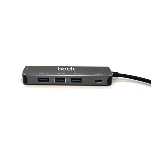 Beek 4 Port Usb Tip C Hub + Pd Ba-Usb-Hb3C-4A1C
