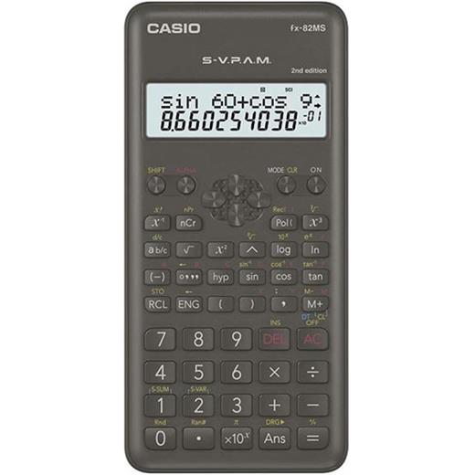 Casıo Fx-82Ms 2.Versiyon Bilimsel Fonksiyonlu Hesap Makinesi