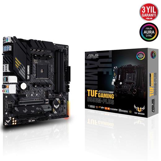 Asus Tuf Gamıng B550M-Plus Ddr4 4600Mhz Matx Am4