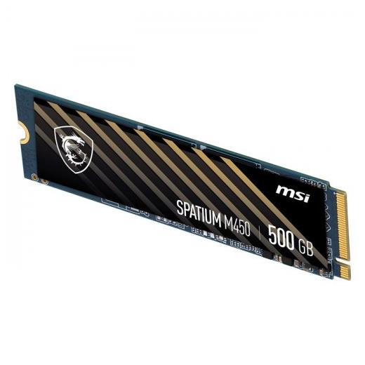 Msı Spatıum M450 Nvme M.2 500Gb 3600/2300Mb/S Ssd