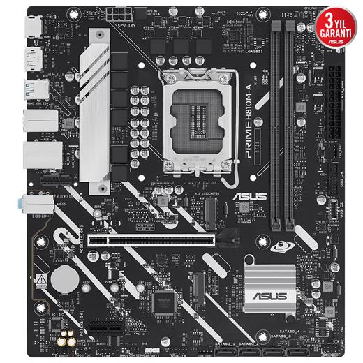 Asus Prıme H810M-A-Csm Soket 1851 Anakart