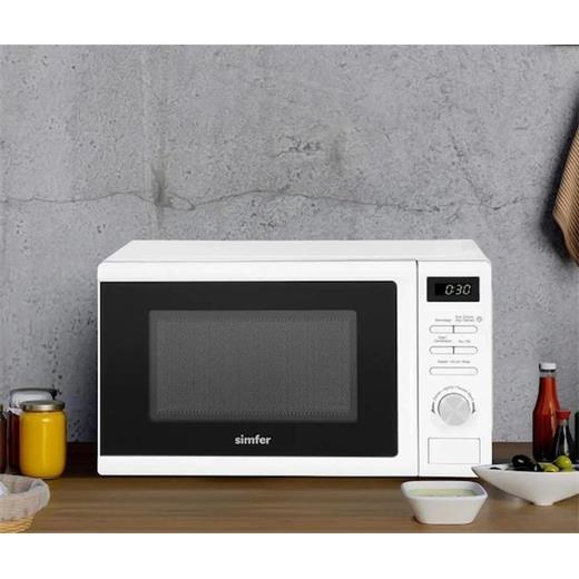 Sımfer Sk 4602W Beyaz 20 Lt Mıkrodalga Fırın