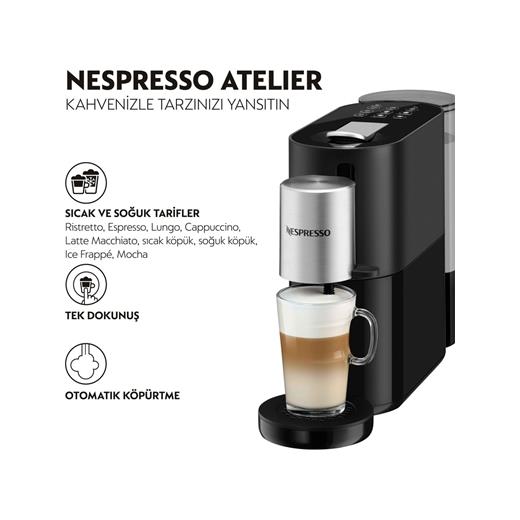 Nespresso Atelıer S85 Kapsullu Kahve Makınesı