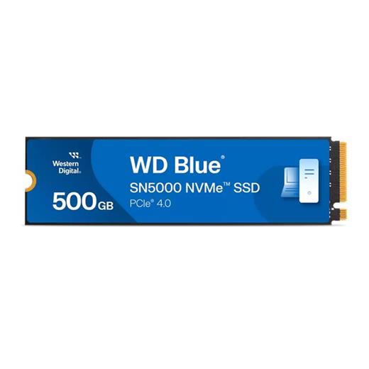 500Gb Wd Blue Sn5000 5000/4000Mb/S M.2 Nvme Wds500G4B0E Ssd