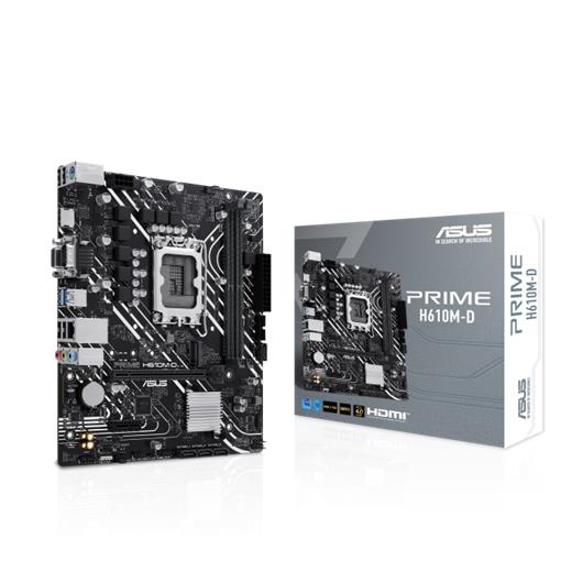 Asus Prıme H610M-D Ddr5 5600Mhz M.2 Hdmı Matx 1700P 