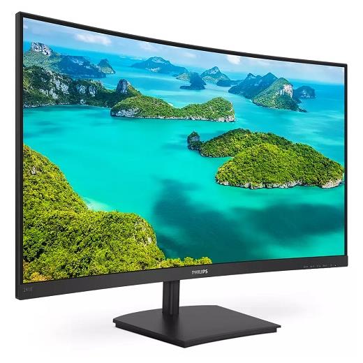 23.8 Phılıps 241E1Sc/00 Ips Fhd 4Ms 75Hz Vga Hdmı 