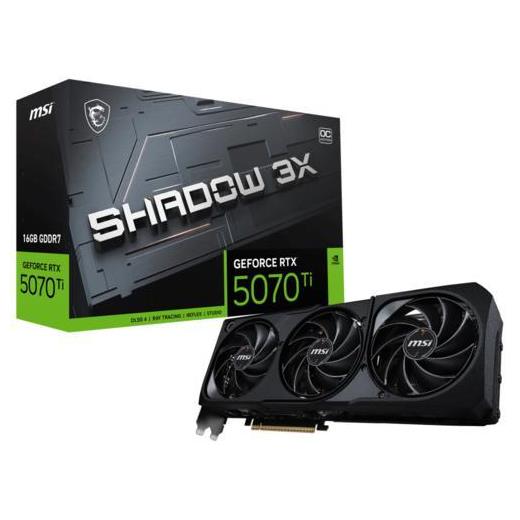 Msı Geforce Rtx 5070 Tı 16G Shadow 3X Oc Vga
