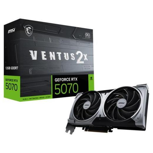 Geforce Rtx 5070 12G Ventus 2X Oc Gddr7 192Bıt 3Xdp Hdmı