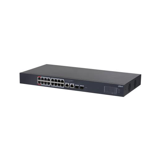 Dahua Cs4220-16Gt-135 16 Port 16Xge-2Xge-2Xge/Sfp Yönetilebilir 135W Poe Switch