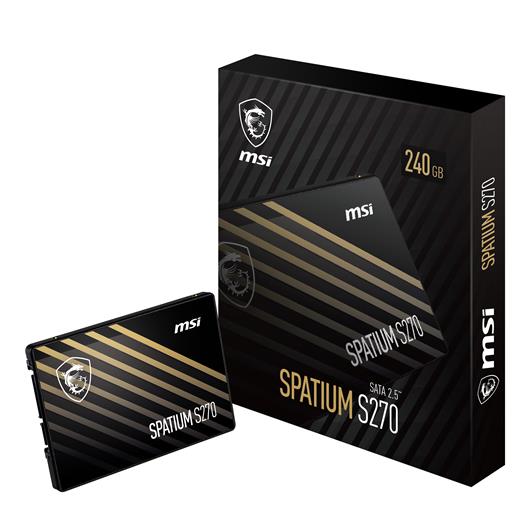 480Gb Msı Ssd Spatıum S270 Sata 2.5 