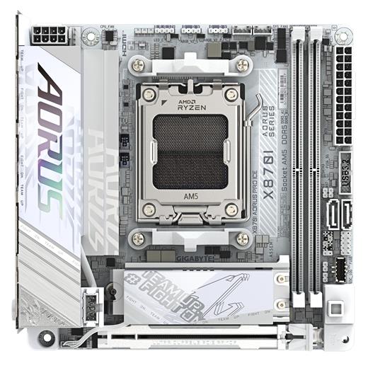 Gıgabyte Anakart Am5 Mını-Itx X870I Aorus Pro Ice