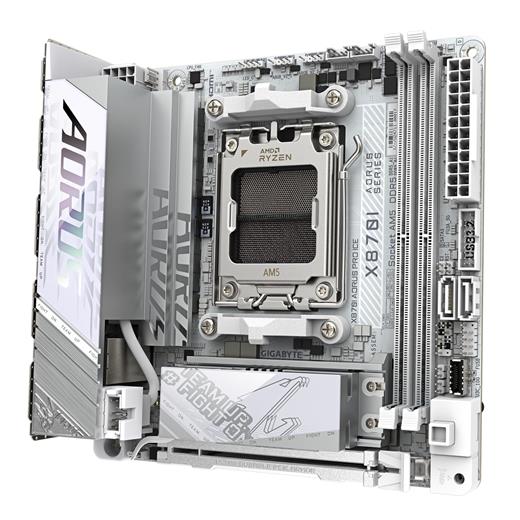 Gıgabyte Anakart Am5 Mını-Itx X870I Aorus Pro Ice