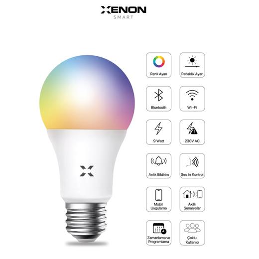 Xenon Smart Wı-Fı Led Akıllı Rgb Ampul X7021