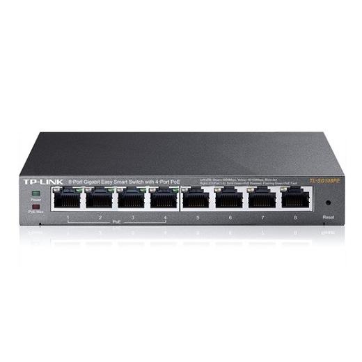 Tp-Lınk Tl-Sg108Pe 8Port 10/100/1000 Yönetilebilir Poe Swıtch