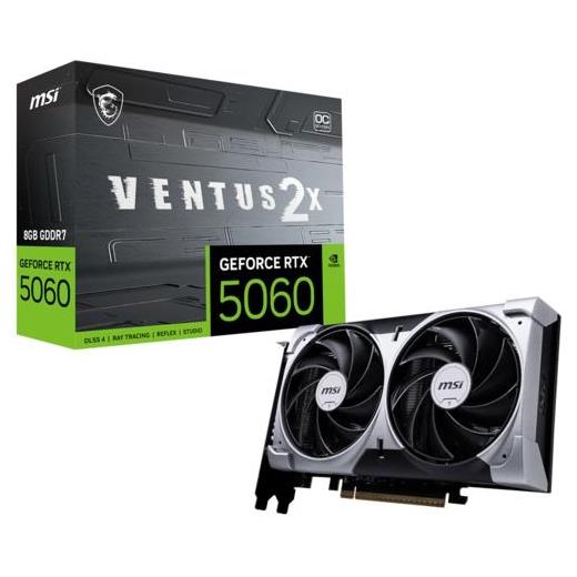 Msı Geforce Rtx 5060 8G Ventus 2X Oc 128Bit