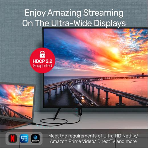 Unıtek Mını Dısplayport To Hdmı Dönüştürücü 2Mt 4K 30Hz (V1152A) 