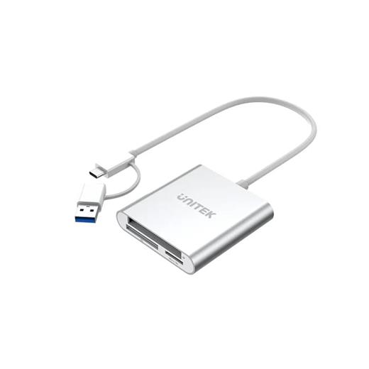 Unıtek Usb-C/A To Hafıza Kart Okuyucu Sd/Cf/Mıcro Sd 5Gbps (Y-9313D)