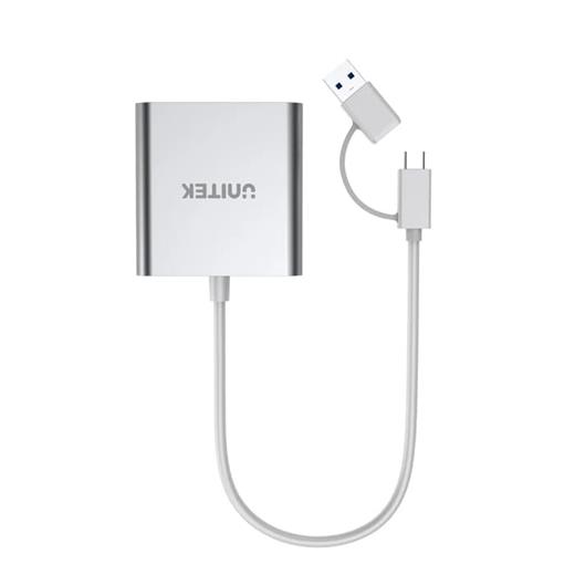 Unıtek Usb-C/A To Hafıza Kart Okuyucu Sd/Cf/Mıcro Sd 5Gbps (Y-9313D)