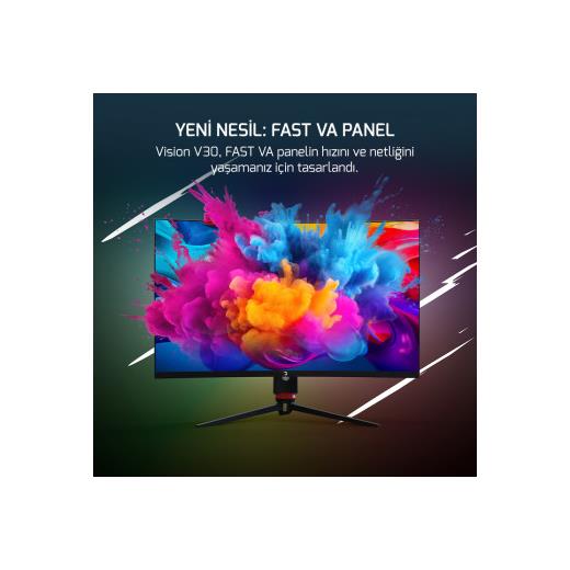 32 GAMEPOWER VISION V30 CURVED 1MS 240Hz MONITOR