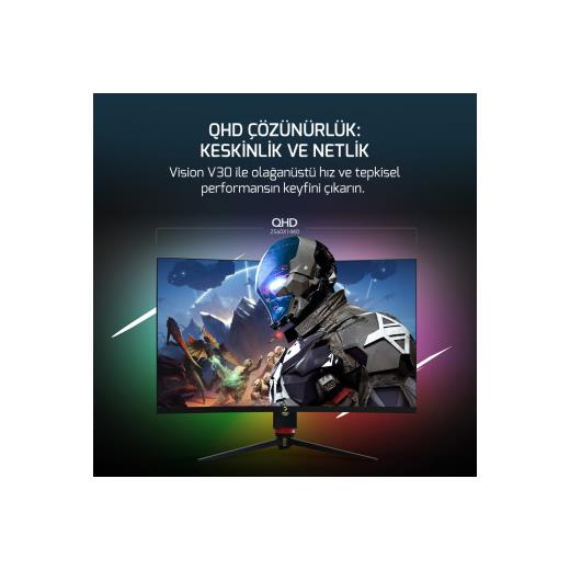 32 GAMEPOWER VISION V30 CURVED 1MS 240Hz MONITOR