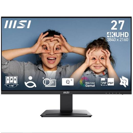 27 Msı Pro Mp273U Uhd Flat Ips 4Ms 60Hz Antı-Glare Hdr