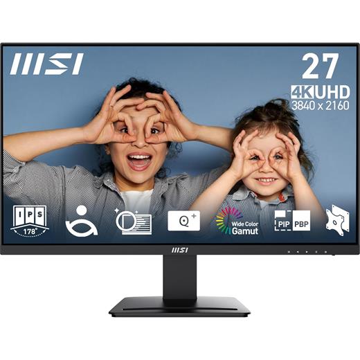 27 Msı Pro Mp273U Uhd Flat Ips 4Ms 60Hz Antı-Glare Hdr