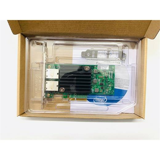Intel X550-T2 Dual / 2 Port 10GbE PCI-E X4 Ethernet Kart - X550T2BLK