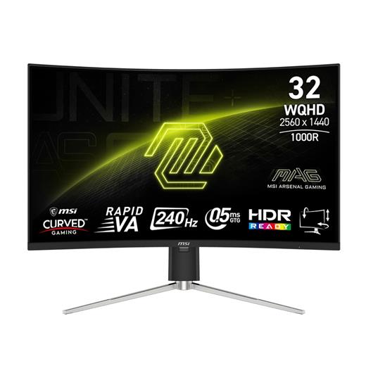 31.5 Msı Mag 325Cqrxf E2 0.5Ms 240Hz Wqhd Curve 1000R Rapıd Va