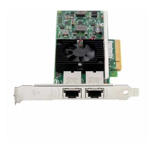Intel X540-T2 Dual / 2 Port 10GbE PCI-E X8 Ethernet Kart