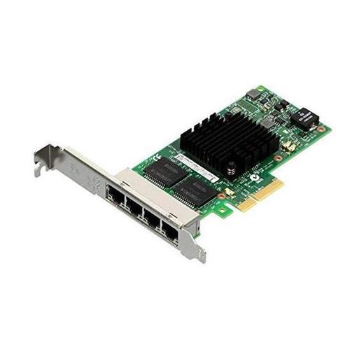 Intel I350-T4 Quad / 4 Port Gigabit PCI-E X4 Ethernet Kart - I350T4BLK