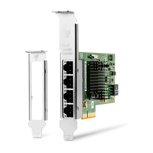 Intel I350-T4 Quad / 4 Port Gigabit PCI-E X4 Ethernet Kart - I350T4BLK