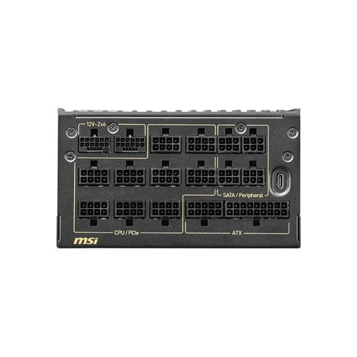Msı Meg Aı1600T Pcıe5 1600W80+ Tıtanıum Fulmodular