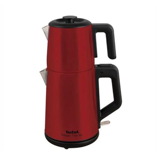 TEFAL MAGIC TEA XL 1650W CELIK KIRMIZI CAY MAKINES