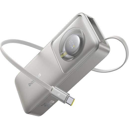 BASEUS FREE2PULL 30W 10.000MAH POWERBANK - GREY