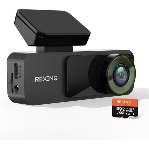 REXING V1 LITE 2K WIFI ARAC KAMERASI + 32GB SD KAR