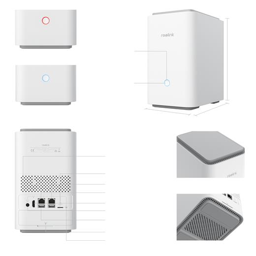 REOLINK HOME HUB PRO HHP01 24 KANAL WI-FI KAYIT CİHAZI