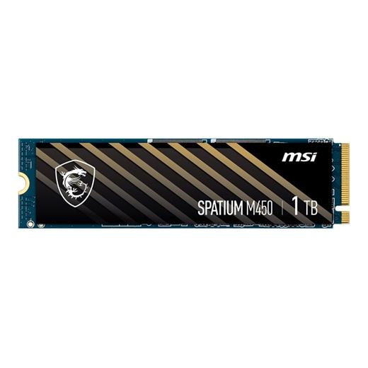 1Tb Msı Spatıum M450 Pcıe 4.0 Nvme M.2 V1 3400/2400Mb/S