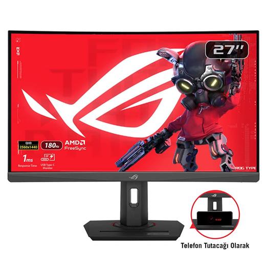 Asus Rog Strıx Xg27Wcs  27 180Hz 1Ms Wqhd Fast