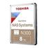 8TB TOSHIBA N300 7200RPM SATA3 NAS 256MB HDWG480UZSVA