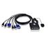 Aten-Cs22U 2Port Mini Usb Kvm Swıtch+Kablo(Yönet)