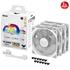 Asus Tuf Tr120 120Mm Argb Reverse 3In1 Beyaz Kasa Fanı