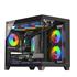 James Donkey Stark S700 3Xargb Temperli Cam 750W 80+ Bronze Matx Siyah Gaming (Oyuncu) Kasa