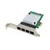 Open Smart 4 Port Realtek RTL8111H 1GbE PCIe X1 Ethernet Kart - OPS7387RTL