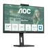 23.8 AOC 24P3CW IPS 4MS 75MHZ 1XHDMI 1XDP USB TYPE-C RJ45 FHD 1920X1080 WEBCAM HOPARLÖR ÇERÇEVESİZ PIVOT VESA SİYAH