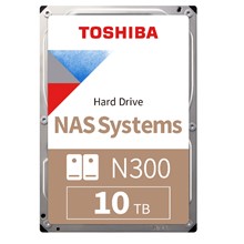 10TB TOSHIBA N300 7200RPM SATA 256MB HDWG11AUZSVA - 1
