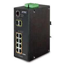 Pl-Igs-10020Pt Endüstriyel Tip Yönetilebilir Switch (Industrial Managed Switch)≪Br≫
8-Port 10/100/1000Base-Tx Ieee 802.3At/Af Poe Injector (Port Başına 36 Watt) (Poe Güç Bütçesi Maks. 240 Watt)≪Br≫
2-Port 1000Base-Sx/Lx/Bx Sfp/Mini-Gbı - 1