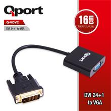  QPORT Q-VDV2 DVI TO VGA 24+1 ÇEVİRİCİ - 2